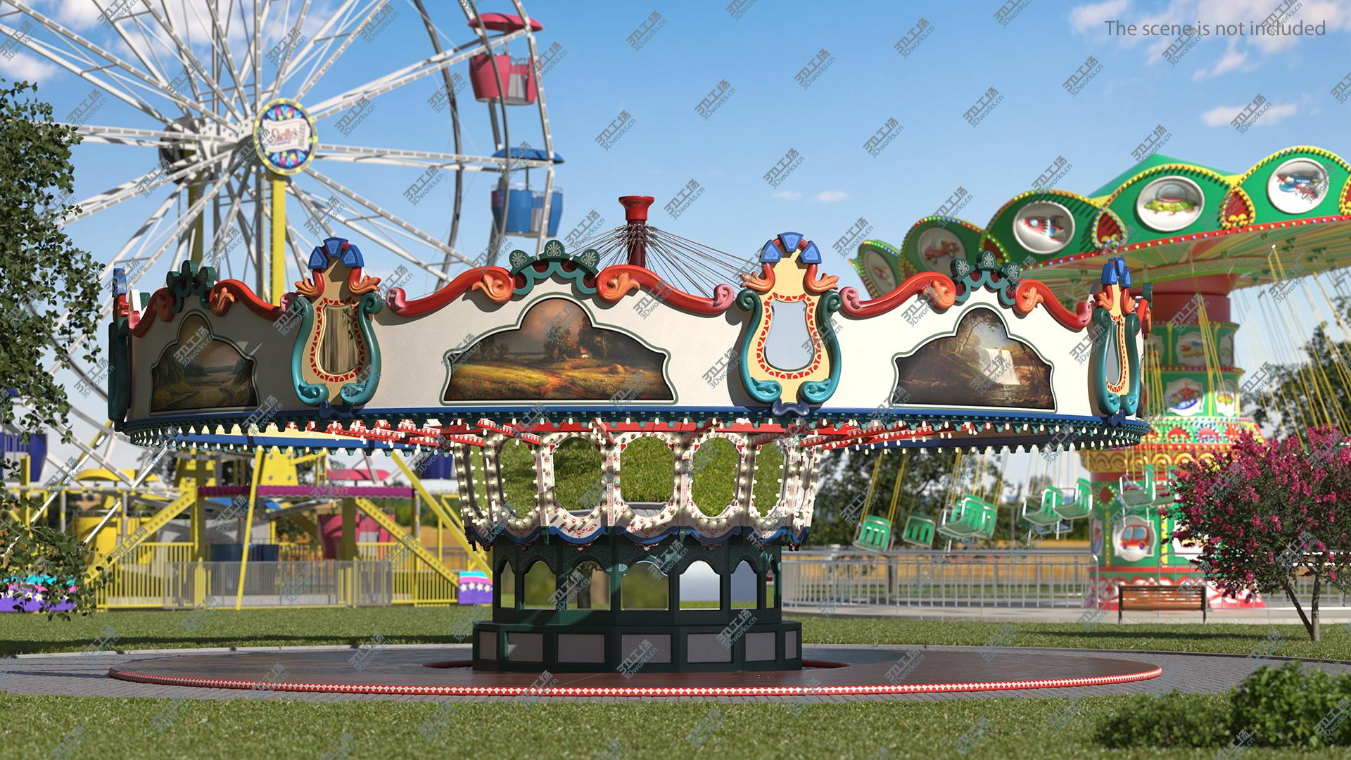 images/goods_img/202105074/3D Empty Carousel Rigged/5.jpg